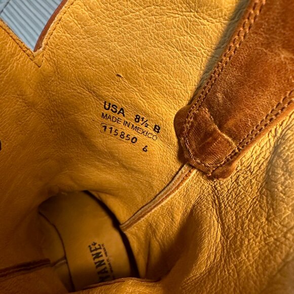 Shyanne Cowgirl Leather Boots Size 8.5 B - Picture 7 of 10